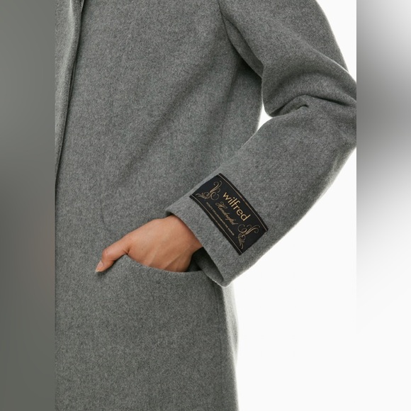 Aritzia Cocoon Long Coat Wool Cashmere size S - Picture 4 of 16